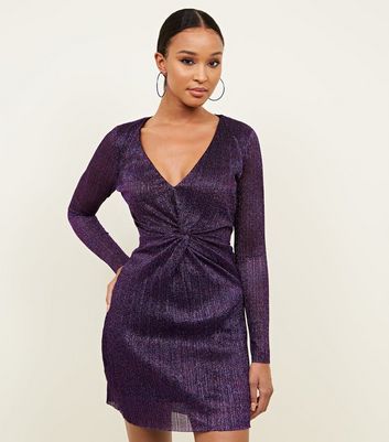 Purple Mini Dress